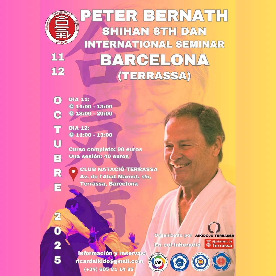 Cartel del evento: International Seminar – Peter Bernath (Terrassa)