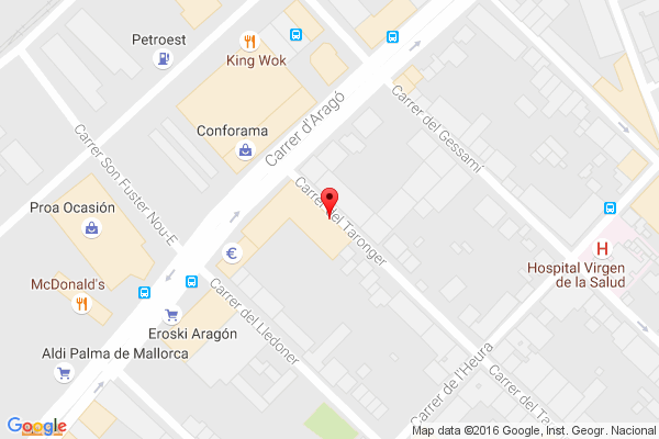 Mapa de Mallorca Aikido Club